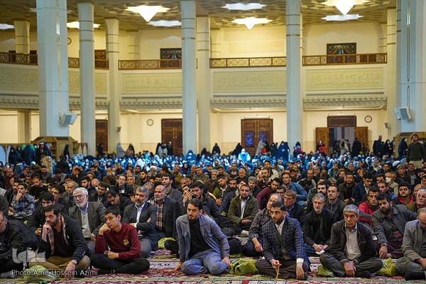 شب لیله الرغائب در حرم مطهر شاهچراغ