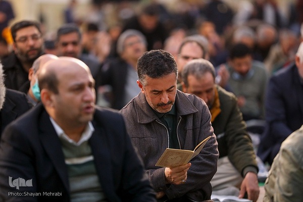 شب لیلة‌الرّغائب در آستان مقدس حضرت عبدالعظیم(ع)