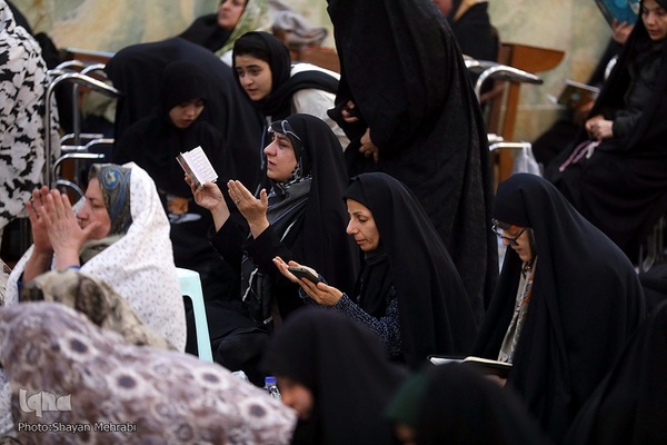 شب لیلة‌الرّغائب در آستان مقدس حضرت عبدالعظیم(ع)