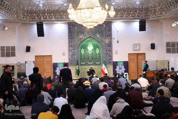 شب لیلة‌الرّغائب در آستان مقدس حضرت عبدالعظیم(ع)