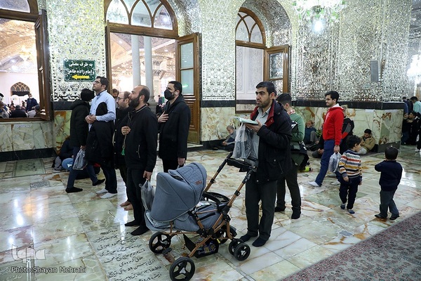 شب لیلة‌الرّغائب در آستان مقدس حضرت عبدالعظیم(ع)