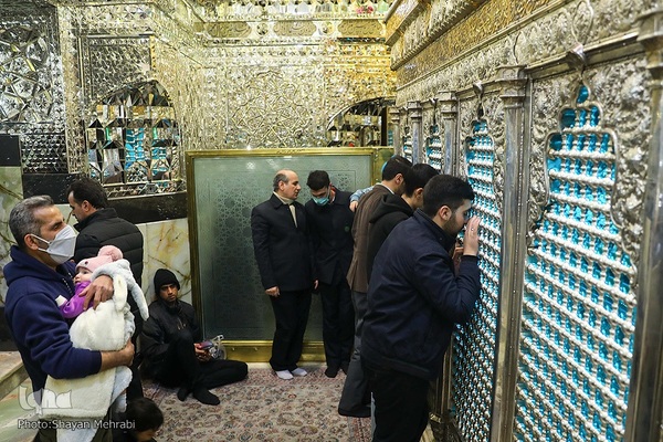 شب لیلة‌الرّغائب در آستان مقدس حضرت عبدالعظیم(ع)