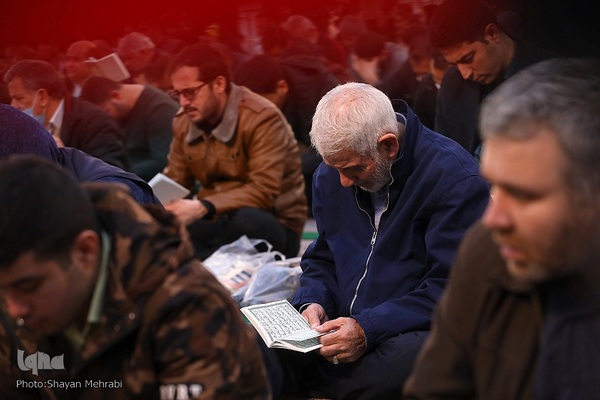 شب لیلة‌الرّغائب در آستان مقدس حضرت عبدالعظیم(ع)