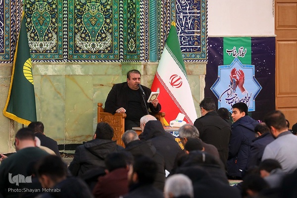 شب لیلة‌الرّغائب در آستان مقدس حضرت عبدالعظیم(ع)