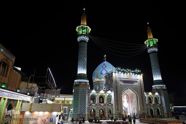 شب لیله‌الرغائب در آستان مقدس امامزاده صالح(ع)