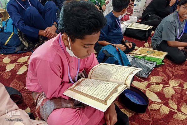 محفل قرآنی با حضور شیخ المصراوی در جشنواره رستو