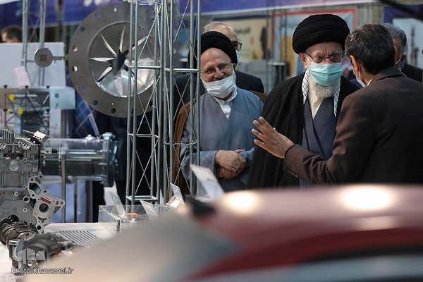 بازدیدرهبر انقلاب از نمایشگاه توانمندی‌های صنعتی