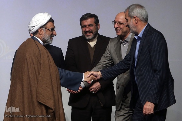 مراسم تکریم و معارفه دبیر شورای عالی انقلاب فرهنگی