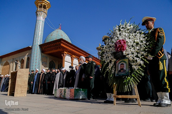 تشییع شهید مدافع امنیت محمود هوشمند خلاری