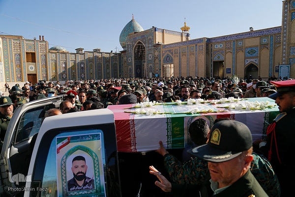 تشییع شهید مدافع امنیت محمود هوشمند خلاری