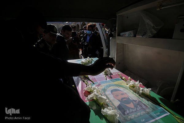 تشییع شهید مدافع امنیت محمود هوشمند خلاری