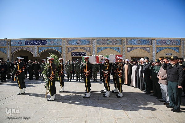 تشییع شهید مدافع امنیت محمود هوشمند خلاری