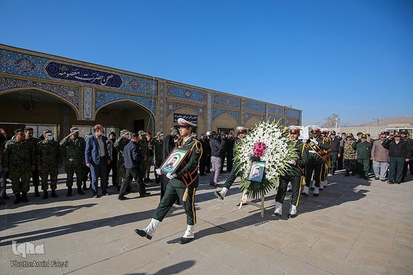 تشییع شهید مدافع امنیت محمود هوشمند خلاری