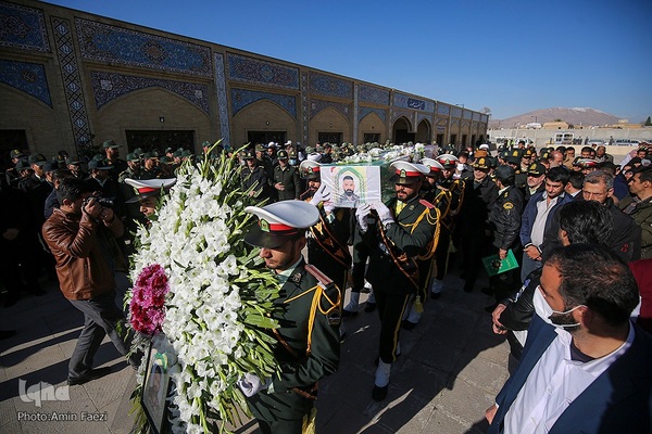 تشییع شهید مدافع امنیت محمود هوشمند خلاری