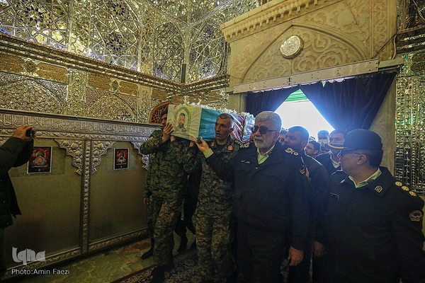 تشییع شهید مدافع امنیت محمود هوشمند خلاری