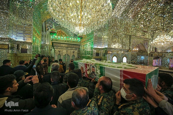 تشییع شهید مدافع امنیت محمود هوشمند خلاری