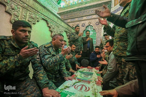 تشییع شهید مدافع امنیت محمود هوشمند خلاری