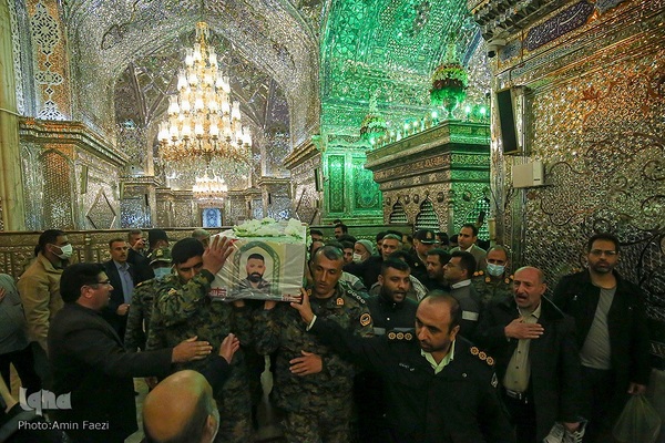 تشییع شهید مدافع امنیت محمود هوشمند خلاری