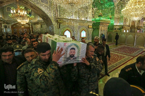 تشییع شهید مدافع امنیت محمود هوشمند خلاری