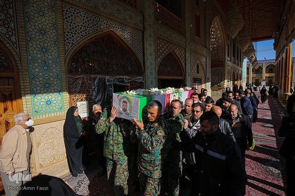 تشییع شهید مدافع امنیت محمود هوشمند خلاری