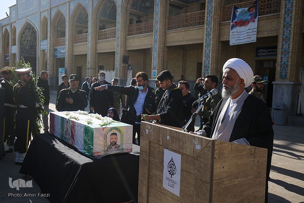 تشییع شهید مدافع امنیت محمود هوشمند خلاری