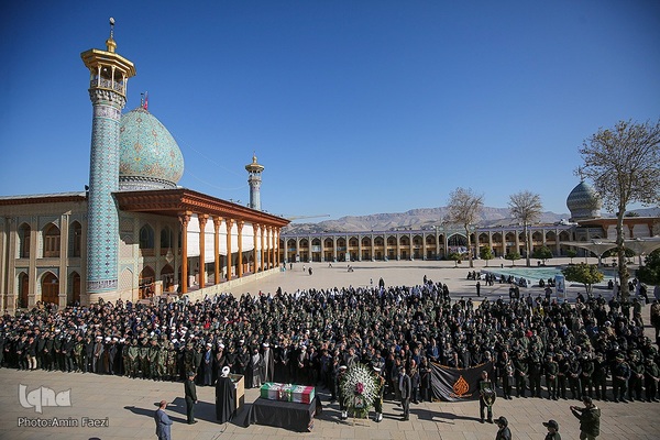 تشییع شهید مدافع امنیت محمود هوشمند خلاری