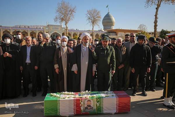 تشییع شهید مدافع امنیت محمود هوشمند خلاری