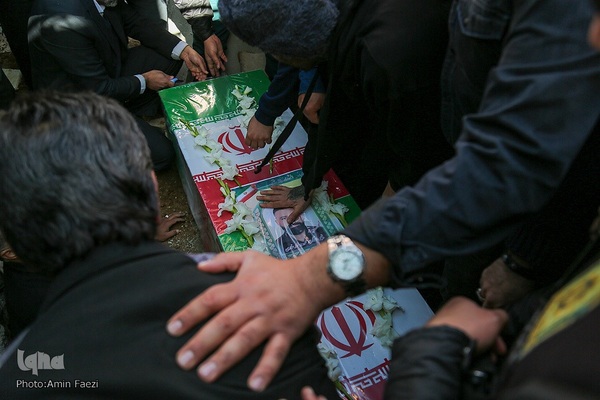 تشییع شهید مدافع امنیت محمود هوشمند خلاری