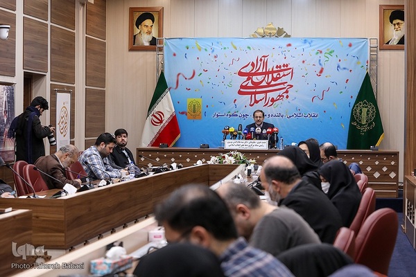 نشست خبری سید نظام‌الدین موسوی، رئیس ستاد مرکزی دهه فجر انقلاب اسلامی