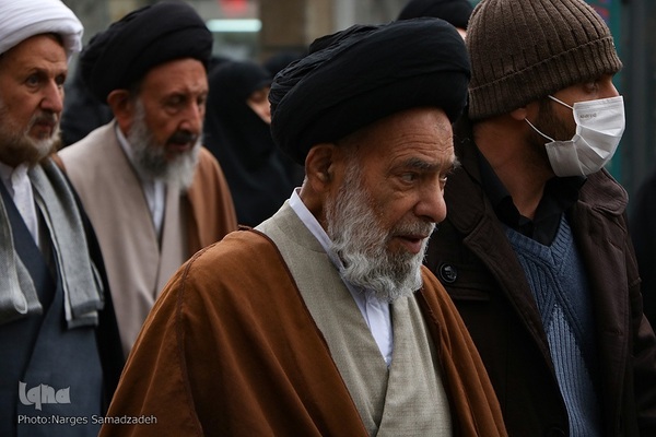 تشییع پیکر مرحوم حجت‌الاسلام ابطحی در اصفهان