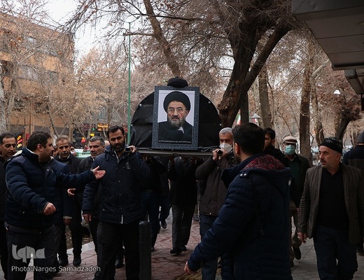 تشییع پیکر مرحوم حجت‌الاسلام ابطحی در اصفهان