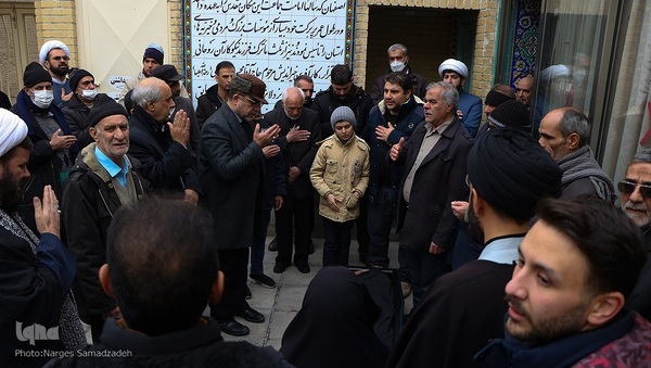 تشییع پیکر مرحوم حجت‌الاسلام ابطحی در اصفهان