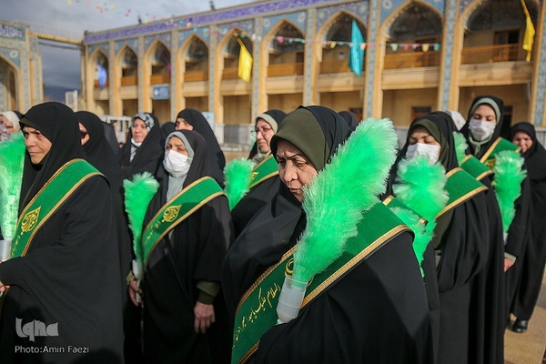 «میهمانی لاله‌ها» در حرم شاهچراغ (ع)‎‎