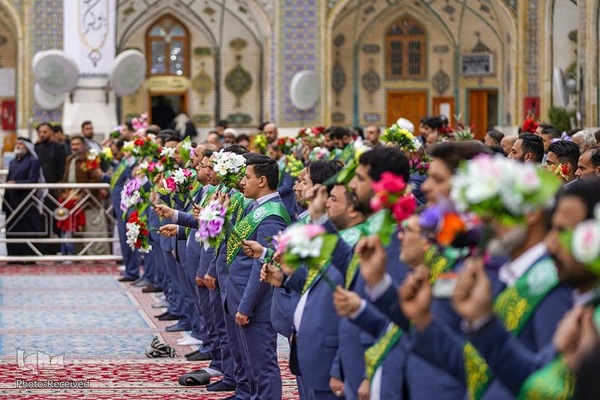 آیین دعا‌خوانی خدام علوی به مناسبت سالروز ولادت امیرالمومنین حضرت علی (ع) 