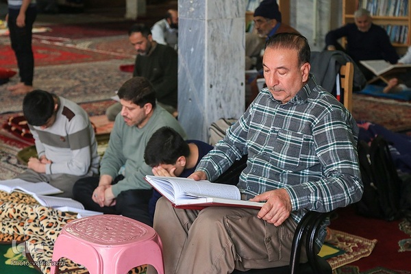 مراسم معنوی اعتکاف خراسان شمالی