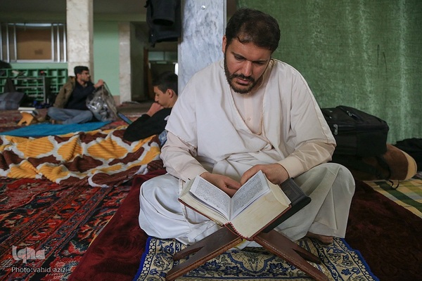 مراسم معنوی اعتکاف خراسان شمالی