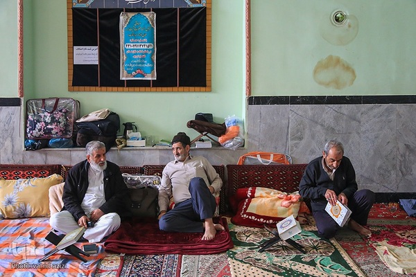 مراسم معنوی اعتکاف خراسان شمالی