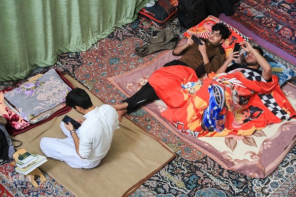 مراسم معنوی اعتکاف خراسان شمالی