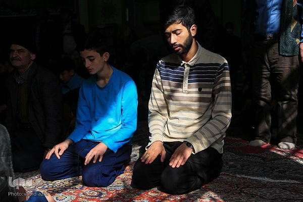 مراسم معنوی اعتکاف خراسان شمالی