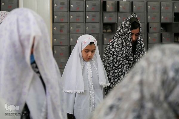 مراسم معنوی اعتکاف خراسان شمالی