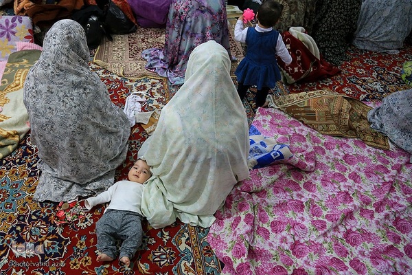 مراسم معنوی اعتکاف خراسان شمالی