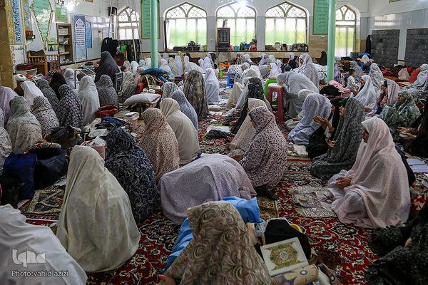 مراسم معنوی اعتکاف خراسان شمالی