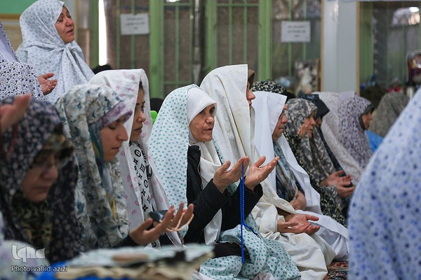 مراسم معنوی اعتکاف خراسان شمالی