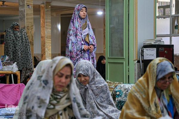 مراسم معنوی اعتکاف خراسان شمالی