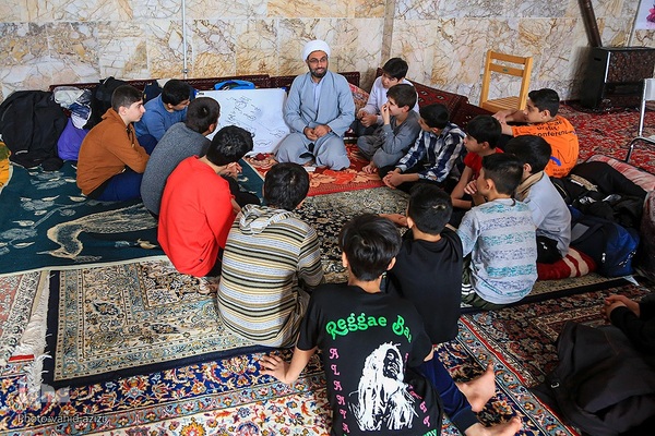 مراسم معنوی اعتکاف خراسان شمالی