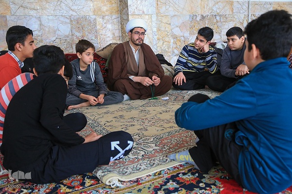 مراسم معنوی اعتکاف خراسان شمالی