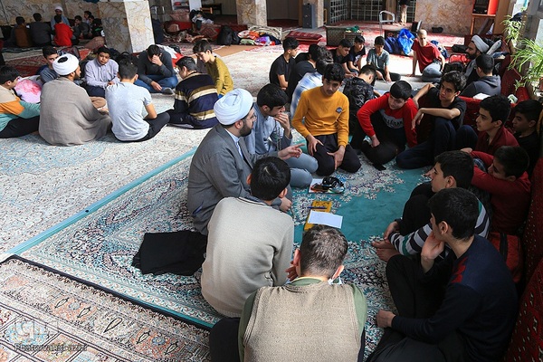 مراسم معنوی اعتکاف خراسان شمالی