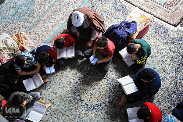 مراسم معنوی اعتکاف خراسان شمالی