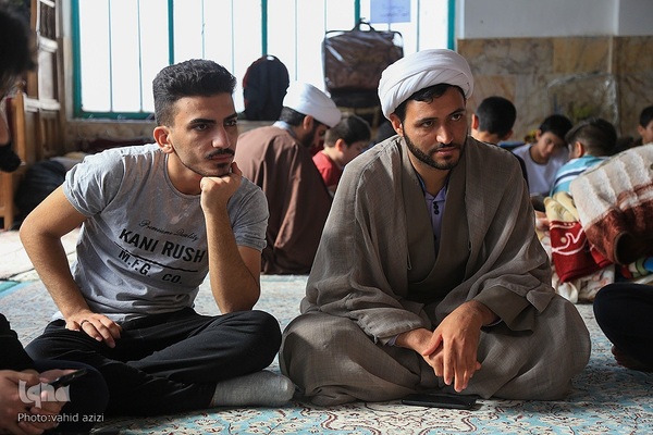 مراسم معنوی اعتکاف خراسان شمالی