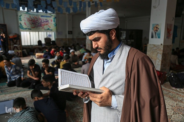 مراسم معنوی اعتکاف خراسان شمالی